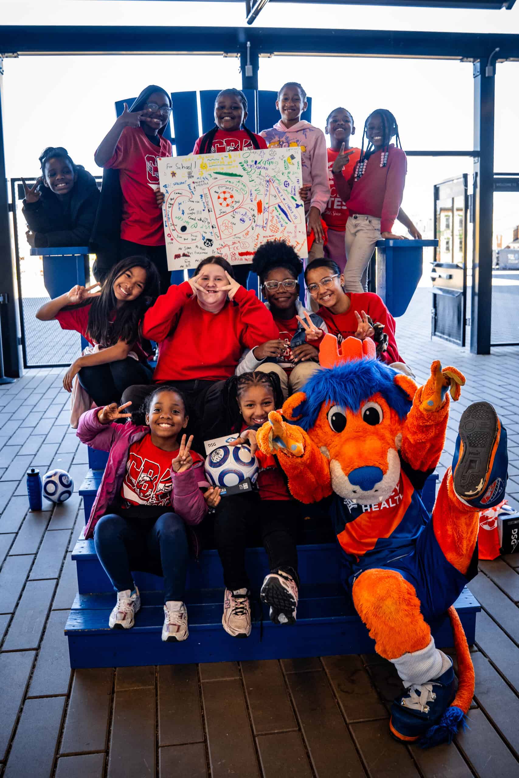 CBA students on a fun field trip outing